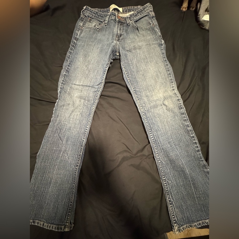 Levi's Faded Blue Denim Jeans